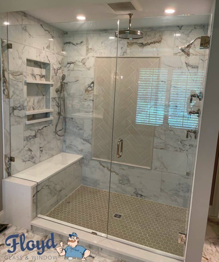 Custom Shower Doors St Charles And St Louis Mo Floyd Glass And Window 9886